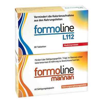 Formoline L112 Tabletten (80 stk) + Formoline mannan Kapseln (60 1 Pck von Certmedica International GmbH PZN 08130231