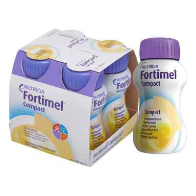 Fortimel Compact 2.4 Vanillegeschmack 4X125 ml von Nutricia GmbH PZN 10743564