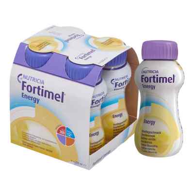 Fortimel Energy Vanillegeschmack 4X200 ml von Nutricia GmbH PZN 01125488