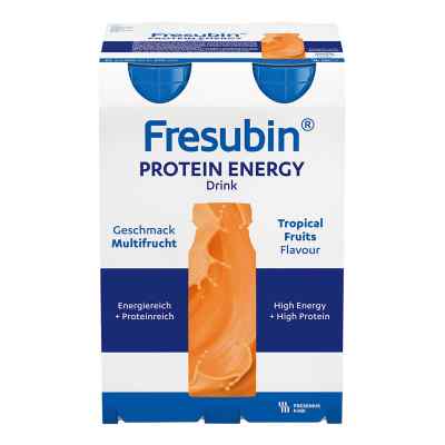 Fresubin Protein Energy Trinknahrung Multifrucht mit Eiweiß 4X200 ml von Fresenius Kabi Deutschland GmbH PZN 06698792