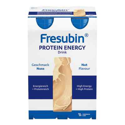 Fresubin Protein Energy Trinknahrung Nuss mit Eiweiß 4X200 ml von Fresenius Kabi Deutschland GmbH PZN 06698740