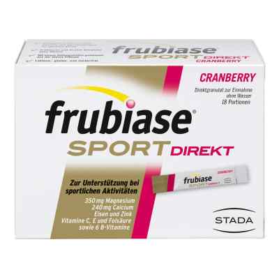 Frubiase Sport Direkt Granulat Cranberry 18 stk von STADA GmbH PZN 09702028
