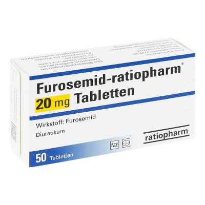 Furosemid-ratiopharm 20mg 50 stk von ratiopharm GmbH PZN 01511429