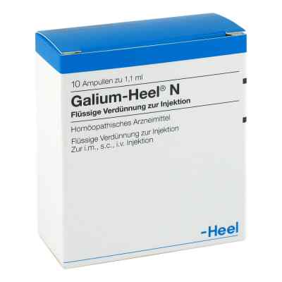 Galium Heel N Ampullen 10 stk von Biologische Heilmittel Heel GmbH PZN 01675711