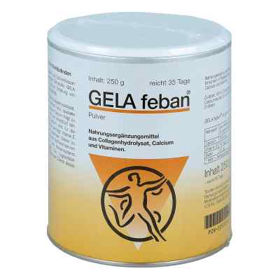 Gelafeban Pulver mit Gelatinehydrolysat plus 250 g von Febena Pharma GmbH PZN 02528165