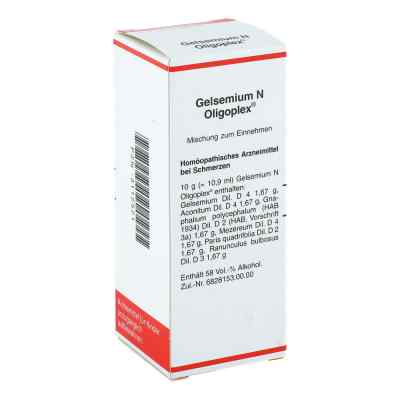 Gelsemium N Oligoplex Liquidum 50 ml von Mylan Healthcare GmbH PZN 03112521