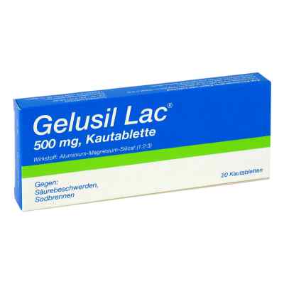 Gelusil-Lac 20 stk von CHEPLAPHARM Arzneimittel GmbH PZN 02498091