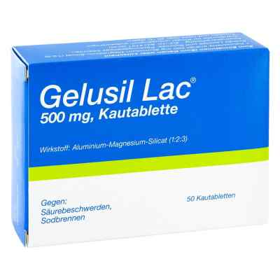 Gelusil-Lac 50 stk von CHEPLAPHARM Arzneimittel GmbH PZN 02498116