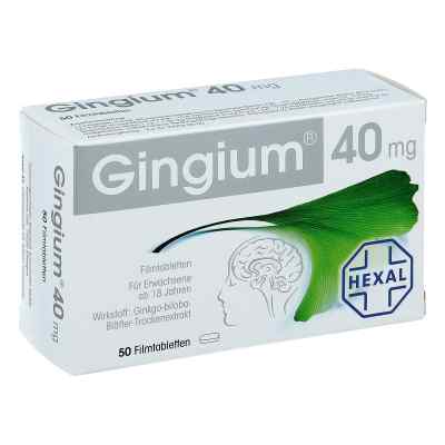 Gingium 40mg 50 stk von Hexal AG PZN 03910205