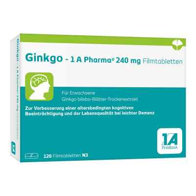 Ginkgo - 1 A Pharma® 240 mg Filmtabletten