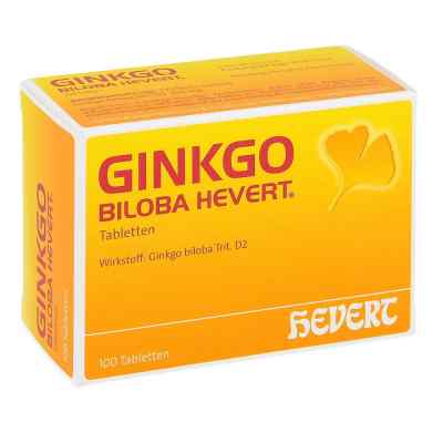 Ginkgo Biloba Hevert Tabletten 100 stk von Hevert Arzneimittel GmbH & Co. K PZN 03816162