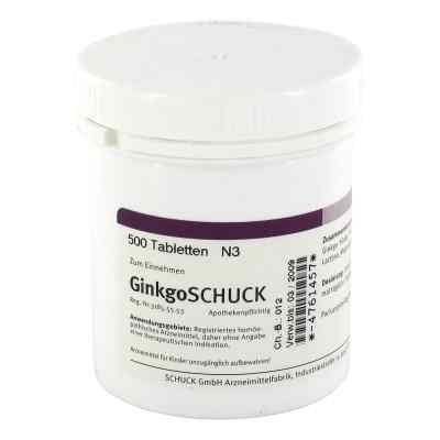 Ginkgoschuck Tabletten