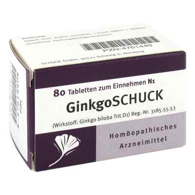 Ginkgoschuck Tabletten