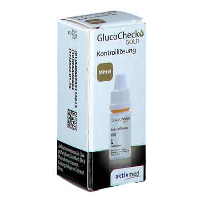 Gluco Check Gold Kontrolllösung mittel 4 ml von Aktivmed GmbH PZN 11864910