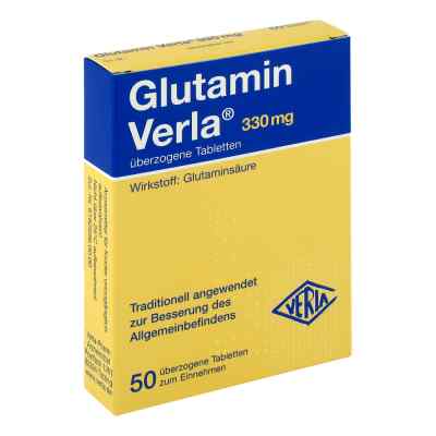 Glutamin Verla überzogene Tabletten 50 stk von Verla-Pharm Arzneimittel GmbH &  PZN 01919544