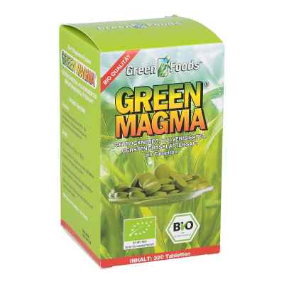 Green Magma Gerstengrasextrakt Tabletten 320 stk von allcura Naturheilmittel GmbH PZN 06641160