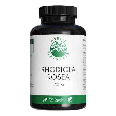 Green Naturals Rhodiola Rosea 500 Mg Hochdos.kaps. 120 stk von Heilpflanzenwohl GmbH PZN 18099200