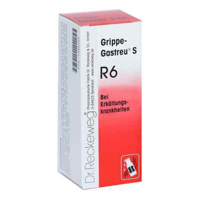 Grippe Gastreu S R 6 Tropfen zum Einnehmen 50 ml von Dr.RECKEWEG & Co. GmbH PZN 01686560