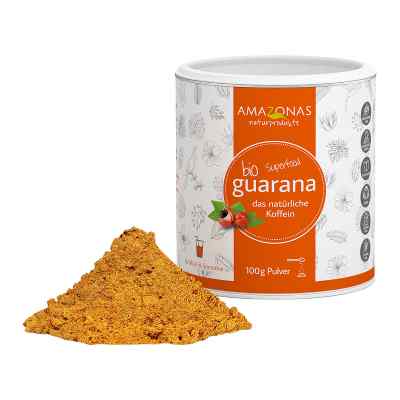 Guarana Bio Pulver pur 100 g von AMAZONAS Naturprodukte Handels G PZN 15331180