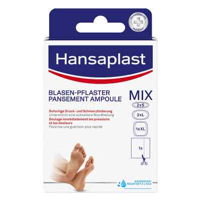 Hansaplast Blasenpflaster Sos Mix Pack 6 stk von Beiersdorf AG PZN 12421563