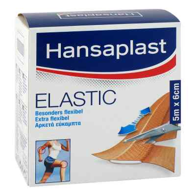 Hansaplast Elastic Pflaster 5mx6cm