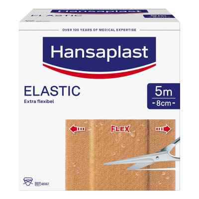 Hansaplast Elastic Pflaster 5mx8cm