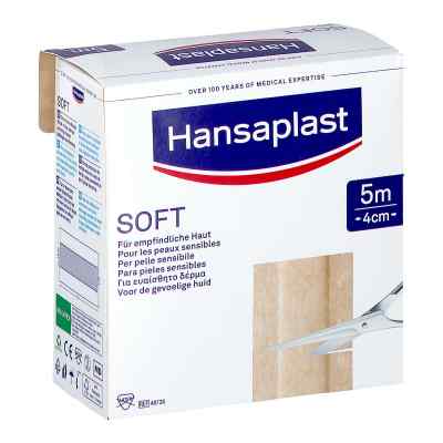 Hansaplast Soft Pflaster 4 cmx5 m Rolle