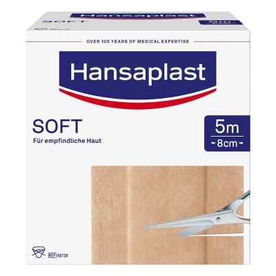 Hansaplast Soft Pflaster 5mx8cm Rolle