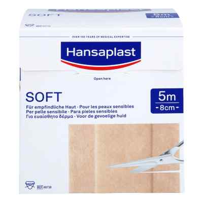 Hansaplast Soft Pflaster 8 cmx5 m Rolle