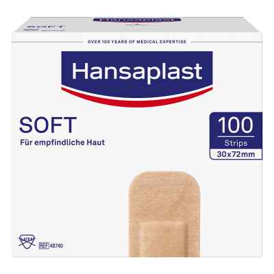 Hansaplast Soft Strips 3,0x7,2cm