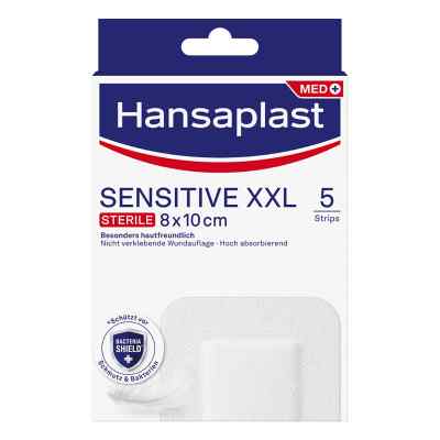Hansaplast Steriler Wundverband XXL 8x10 cm 5 stk von Beiersdorf AG PZN 16760115