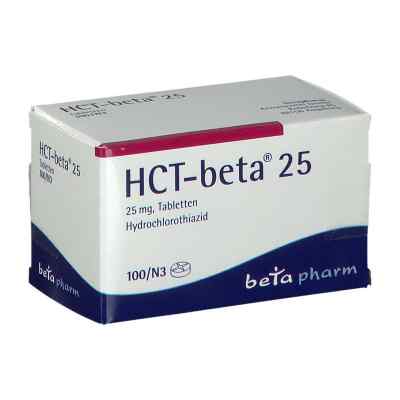 HCT-beta 25 100 stk von betapharm Arzneimittel GmbH PZN 00580351