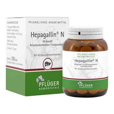 Hepagallin N 100 stk von Homöopathisches Laboratorium Ale PZN 04491934