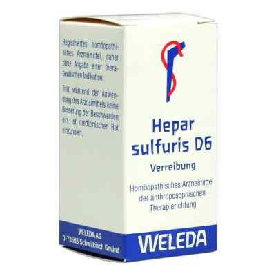 Hepar Sulfuris D6 Trituration 20 g von WELEDA AG PZN 01616312