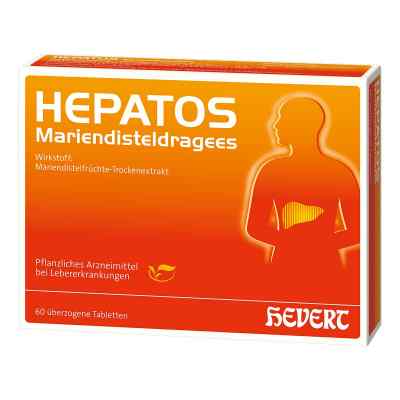 Hepatos Mariendisteldragees 60 stk von Hevert Arzneimittel GmbH & Co. K PZN 07112340