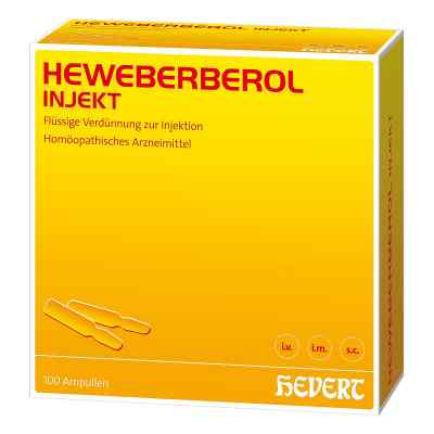 Heweberberol injekt Ampullen 100 stk von Hevert-Arzneimittel GmbH & Co. K PZN 02736627