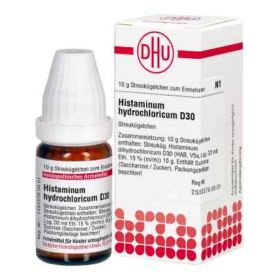 Histaminum Hydrochloricum D 30 Globuli 10 g von DHU-Arzneimittel GmbH & Co. KG PZN 02802548
