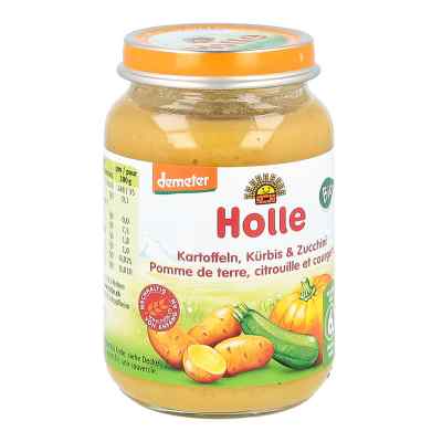 Holle Zucchini und Kürbis mit Kartoffeln 190 g von Holle baby food AG PZN 00257236