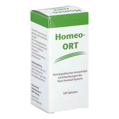 Homeo-ort Tabletten 180 stk von SCHUCK GmbH Arzneimittelfabrik PZN 18909231