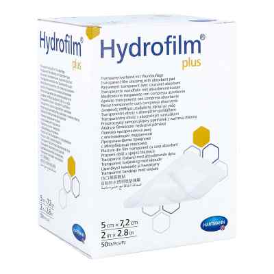 Hydrofilm Plus Transparentverband 5x7,2 cm 50 stk von PAUL HARTMANN AG PZN 04605711