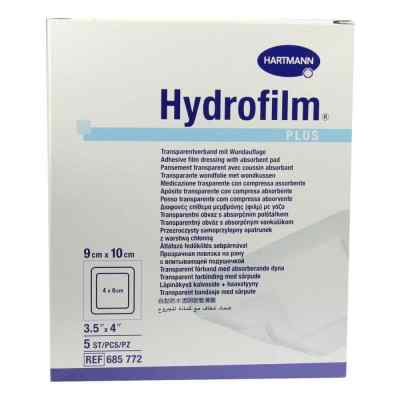 Hydrofilm Plus Transparentverband 9x10 cm 5 stk von PAUL HARTMANN AG PZN 04609005