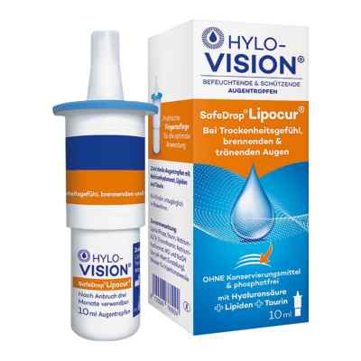 Hylo-vision Safedrop Lipocur Augentropfen 10 ml von OmniVision GmbH PZN 16009612