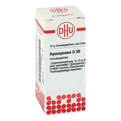 Hyoscyamus D 30 Globuli 10 g von DHU-Arzneimittel GmbH & Co. KG PZN 02924671