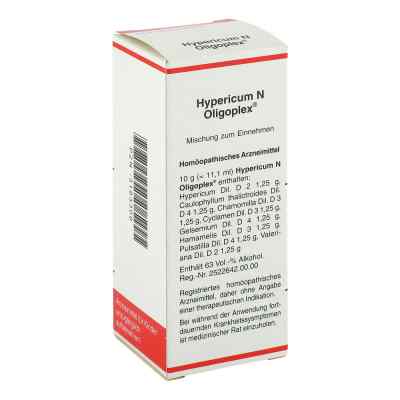 Hypericum N Oligoplex Liquidum 50 ml von Mylan Healthcare GmbH PZN 03183308