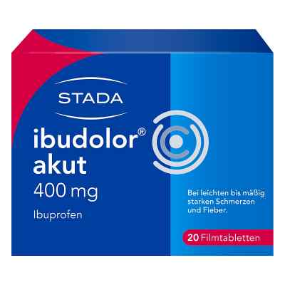 Ibudolor akut 400mg Ibuprofen 20 stk von STADA GmbH PZN 09091257