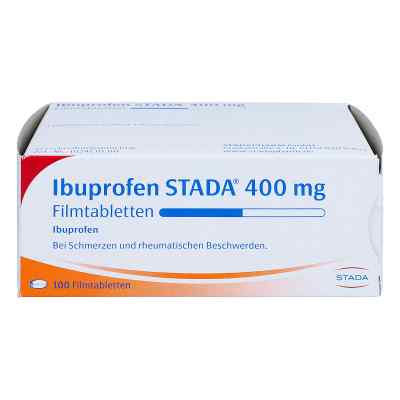 Ibuprofen STADA 400mg 100 stk von STADAPHARM GmbH PZN 03470858