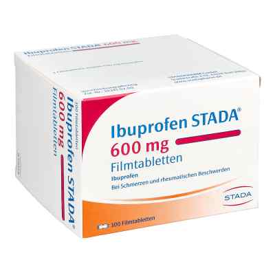 Ibuprofen STADA 600 100 stk von STADAPHARM GmbH PZN 03470887