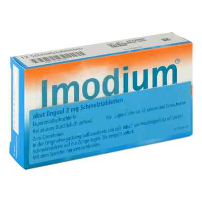 Imodium akut lingual