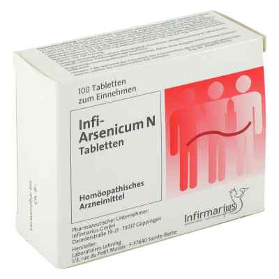 Infi Arsenicum N Tabletten 100 stk von Infirmarius GmbH PZN 04374660