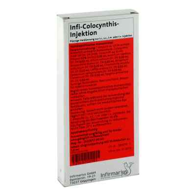 Infi Colocynthis Injektion 10X1 ml von Infirmarius GmbH PZN 05702161